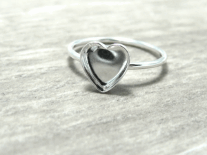 The Milky Heart Ring