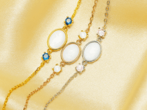 The Oval Birthstone Bracelet